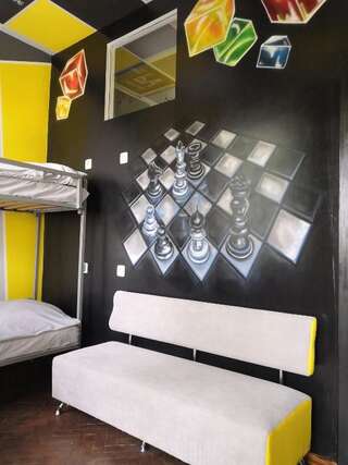 Хостелы Yourhostel Университет Киев Спальное место на двухъярусной кровати в общем номере для мужчин и женщин-8